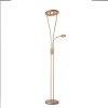 Leuchten-Direkt HELIA Lámpara de Pie LED Latón, 3 luces