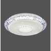 Leuchten-Direkt LUCCA Lámpara de Techo LED Blanca, 1 luz, Mando a distancia, Cambia de color