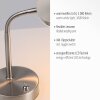 Leuchten-Direkt HENSKEN Lámpara de mesa LED Acero bruñido, 1 luz