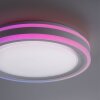 Leuchten-Direkt SPHERIC Lámpara de Techo LED Blanca, 2 luces, Mando a distancia, Cambia de color