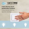 Leuchten-Direkt RITUS Lámpara de Techo LED Antracita, 1 luz