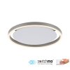 Leuchten-Direkt RITUS Lámpara de Techo LED Aluminio, 1 luz