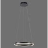 Leuchten-Direkt RITUS Lámpara Colgante LED Antracita, 1 luz