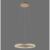 Leuchten-Direkt RITUS Lámpara Colgante LED Latón, 1 luz Leuchten-Direkt RITUS Lámpara Colgante LED Latón, 1 luz