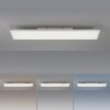 Leuchten-Direkt FLAT Lámpara de Techo LED Blanca, 1 luz, Mando a distancia
