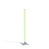 Leuchten-Direkt RINGO Lámpara de Pie LED Plata, 1 luz, Mando a distancia, Cambia de color