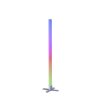 Leuchten-Direkt RINGO Lámpara de Pie LED Plata, 1 luz, Mando a distancia, Cambia de color