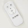 Lucy Aplique LED Cromo, 1 luz, Mando a distancia, Cambia de color