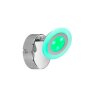 Wofi GEMMA Foco LED Cromo, 2 luces, Mando a distancia, Cambia de color