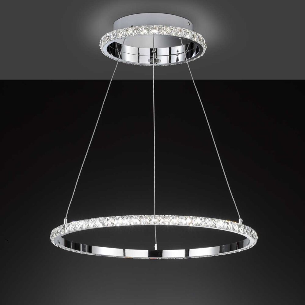 Wofi-Leuchten HARLEY Lámpara Colgante LED Cromo, 1 luz main product photo