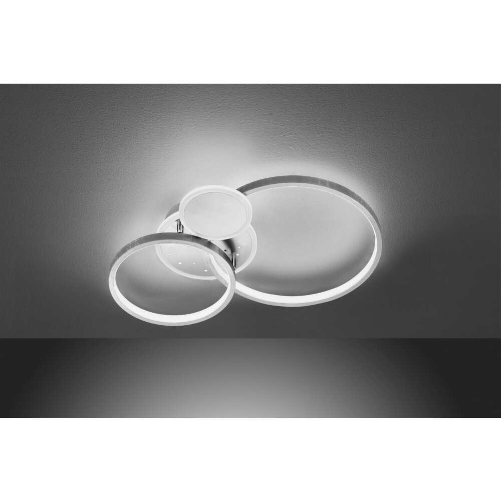 Wofi-Leuchten KIAH Lámpara de Techo LED Plata, 1 luz main product photo
