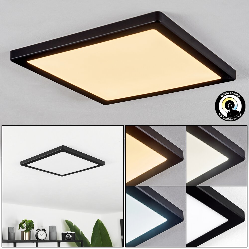 Canditas Lámpara de Techo LED Negro, 1 luz main product photo