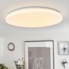 Melres Lámpara de Techo LED Blanca, 1 luz