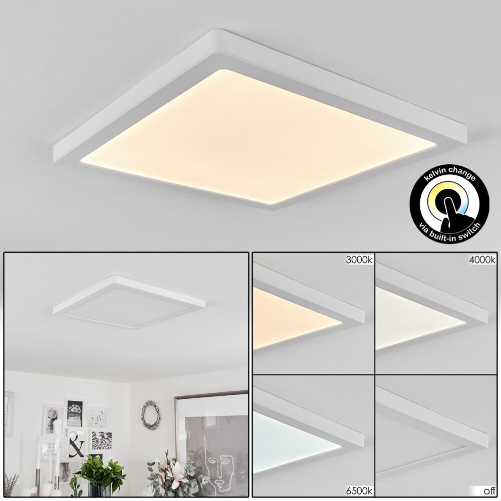 Canditas Lámpara de Techo LED Blanca, 1 luz main product photo