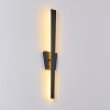 Meels Aplique LED Negro, 1 luz