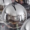 Koyoto  Lámpara Colgante Esfera 25 cm Transparente, Ahumado, 3 luces