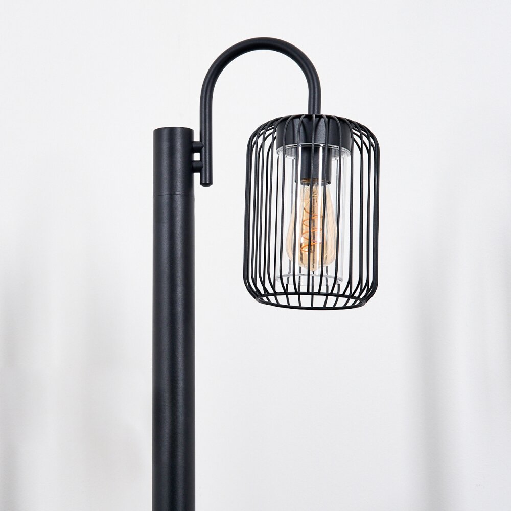 Globo ADELHEID Poste de Jardín Negro, 1 luz main product photo