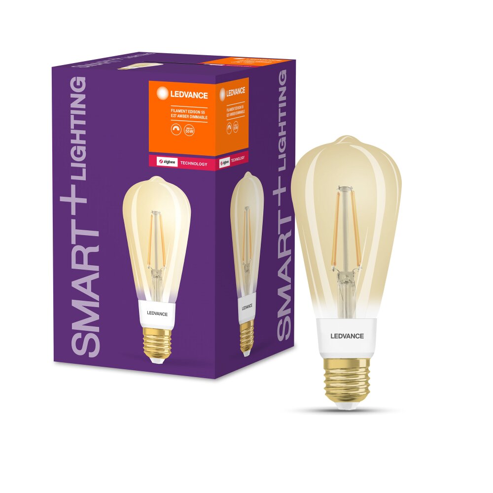 LEDVANCE Smart+ LED E27 6 watt 2400 Kelvin 680 lúmenes main product photo