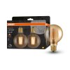 OSRAM Vintage 1906 Juego de 2 LED E27 6,5 watt 2400 Kelvin 725 Lumen