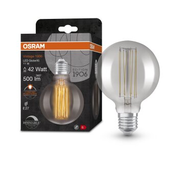 OSRAM Vintage 1906® LED E27 11 W 1800 Kelvin 500 Lumen