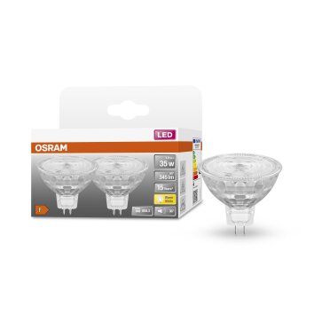 OSRAM LED STAR set de 2 LED GU5.3 3,8 watt 2700 Kelvin 345 lumen