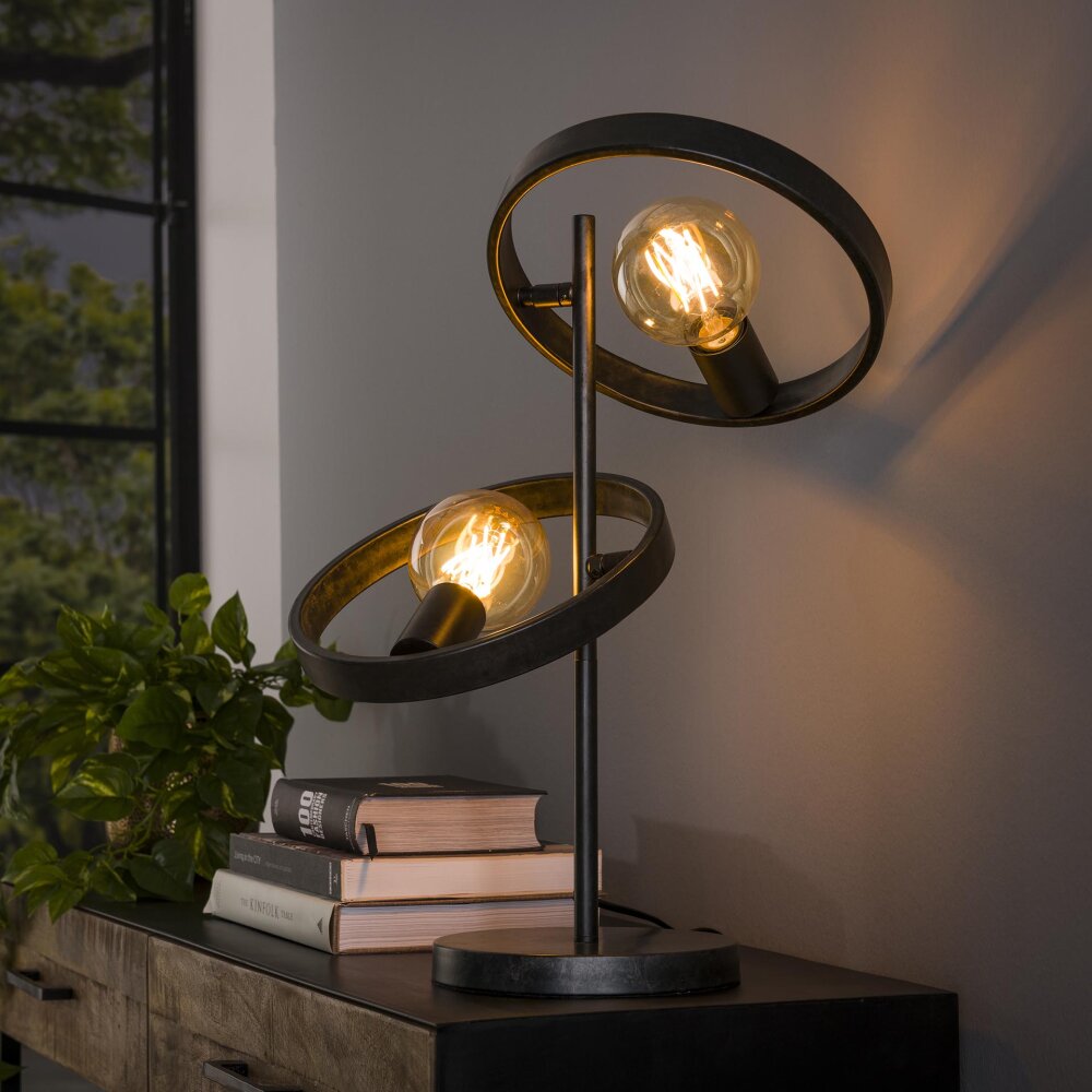 Hover Lámpara de mesa Antracita, 1 luz main product photo