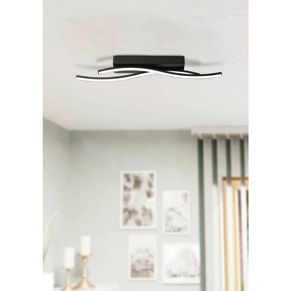 Eglo ALBORAYA Lámpara de Techo LED Negro, 1 luz main product photo