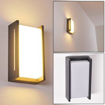 Torhamn Aplique para exterior LED Antracita, 1 luz