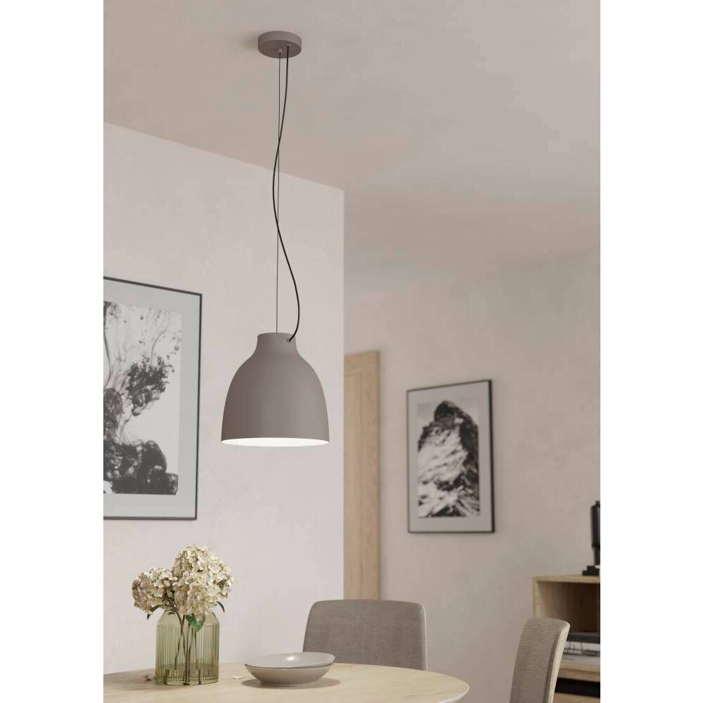 Eglo CAMASCA Lámpara Colgante Gris topo, 1 luz main product photo