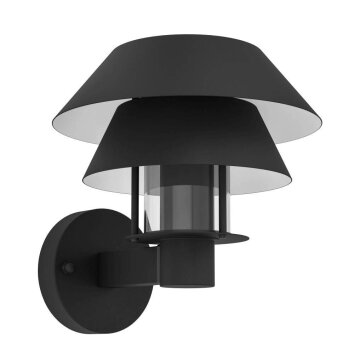 Eglo CHIAPPERA Aplique para exterior Negro, Blanca, 1 luz