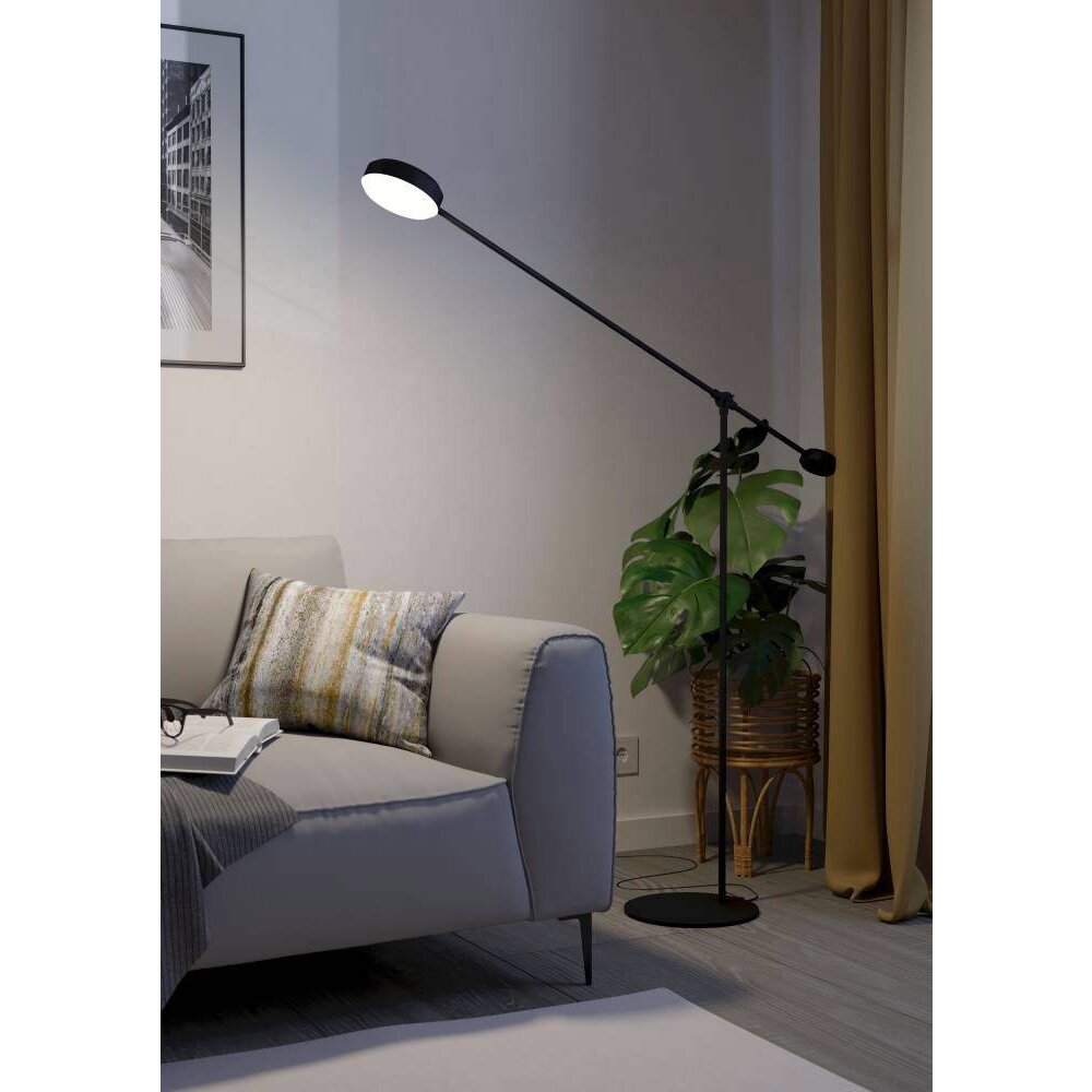 Eglo CLAVELLINA Lámpara de Pie LED Negro, 1 luz main product photo
