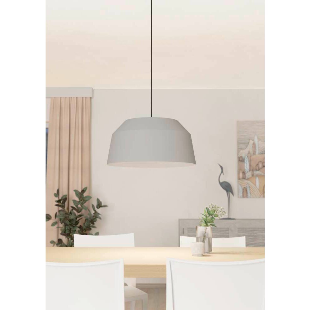 Eglo CONTRISA Lámpara Colgante Gris, 1 luz main product photo