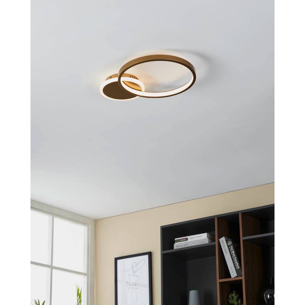 Eglo GAFARES Lámpara de Techo LED dorado, Blanca, 1 luz main product photo