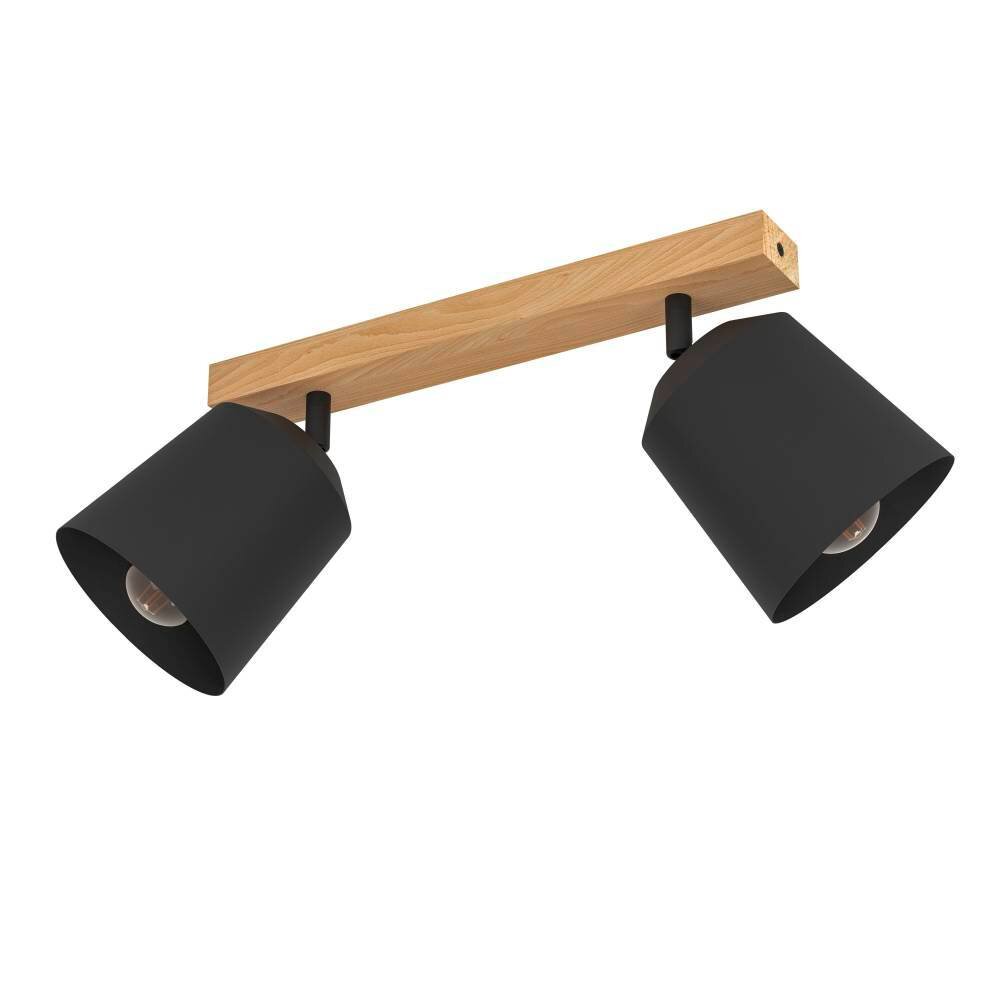 Eglo COTORRO Lámpara de Techo Marrón, Negro, 2 luces main product photo