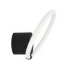 Eglo CARANACOA Aplique LED Negro, 1 luz