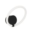 Eglo CARANACOA Aplique LED Negro, 1 luz