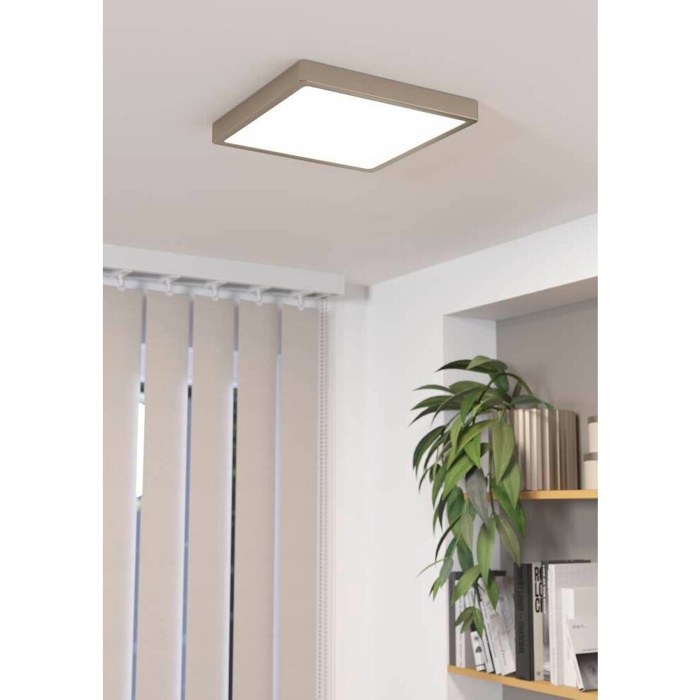 Eglo FUEVA Lámpara de Techo LED Níquel-mate, 1 luz main product photo