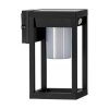 Eglo MARTANO Lámpara solare LED Negro, 1 luz, Sensor de movimiento