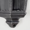 Hongkong Aplique para exterior Negro, Plata, 1 luz