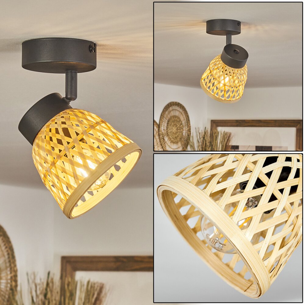 Rombarral Lámpara de Techo Negro, 1 luz main product photo
