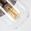 Golpilhal Lámpara Colgante dorado, Transparente, 3 luces