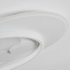 Selim Lámpara de Techo LED Blanca, 1 luz, Mando a distancia
