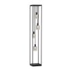 Fischer & Honsel Iska Lámpara de Pie Negro, 4 luces
