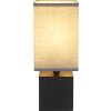 Globo VALENTINO Lámpara de mesa Negro, 1 luz