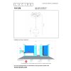 Lucide FAVORI Lámpara Colgante Blanca, 1 luz