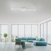 Leuchten-Direkt IVEN Lámpara de Techo LED Acero bruñido, 1 luz