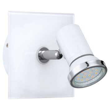 Eglo TAMARA Aplique Cromo, Blanca, 1 luz