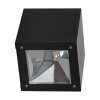 Eglo Z_SOLAR Aplique para exterior LED Negro, 1 luz