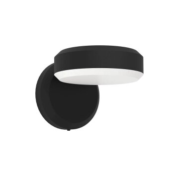 Eglo FORNACI Aplique para exterior LED Negro, 1 luz