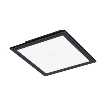 Eglo SALOBRENA Lámpara de Techo LED Negro, 1 luz